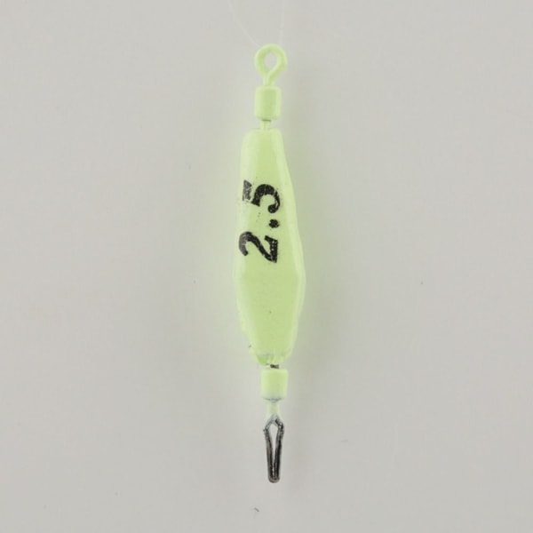 5 STK Fiskesink Falljernsluke 2,5G 2,5G 2.5g