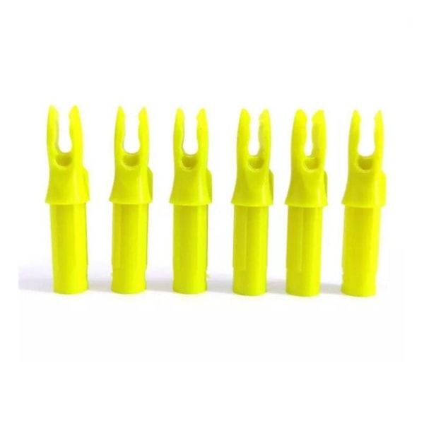 15 KPL Arrow Tail Nock Arrow KELTAINEN yellow