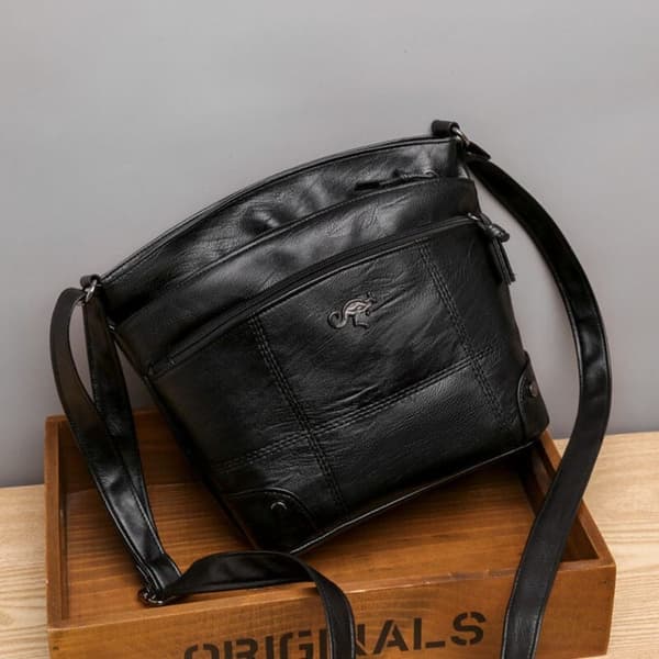 Messenger Tasker Skuldertaske SORT black