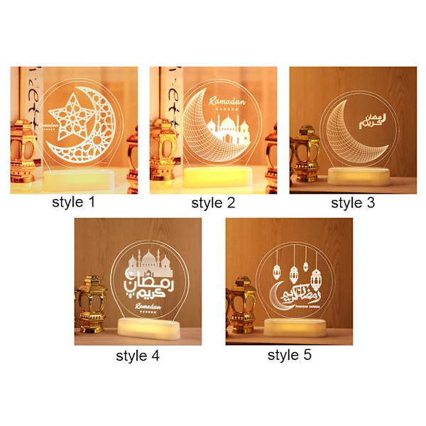 Eid Mubarak Natlys Ramadan Lanterne