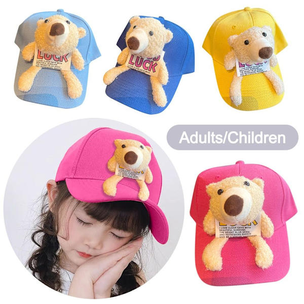 Bear Hat Baseball Hat GUL KID KID Yellow Kid-Kid