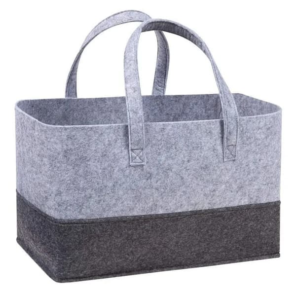 Filtväska Handväska GRÅ&MÖRKGRÅ Grey&Dark Grey