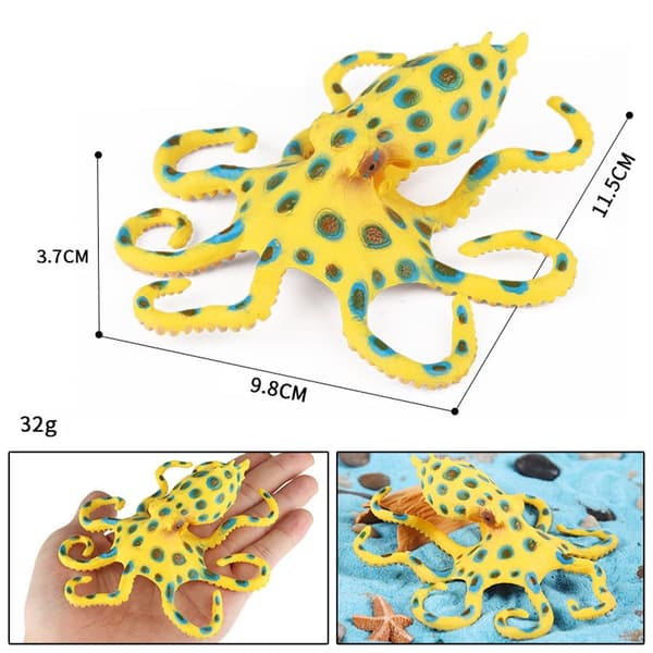 Marine bløddyr model simulering blæksprutte blæksprutte 05 05 05