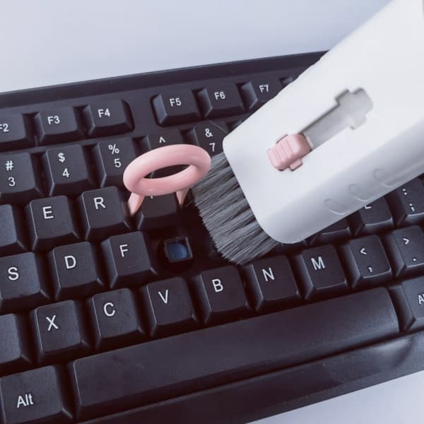 Tastaturrensesæt Nøglefjerner BLÅ Blue
