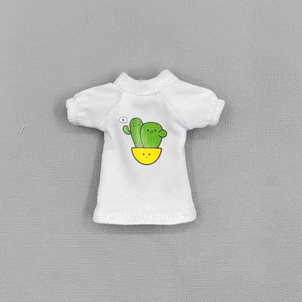 Docka Bomulls T-shirt Dockklänning Kläder 4 4 4
