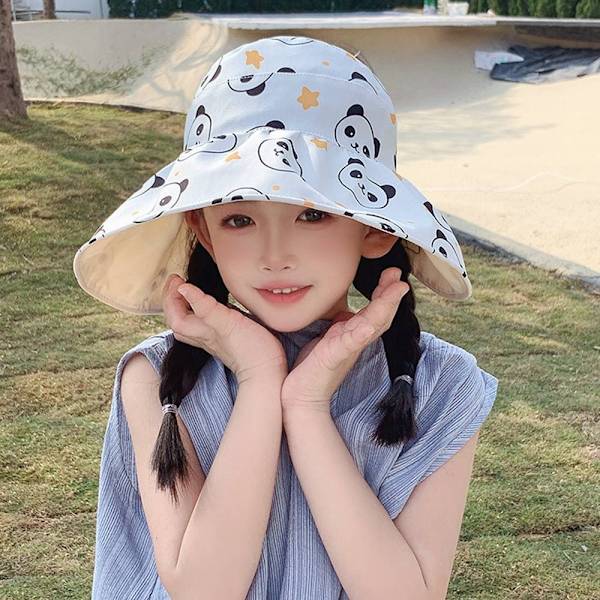 Solhatt for barn Panama Cap 2 2 2
