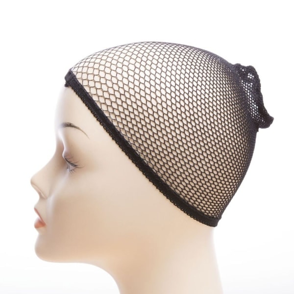 Peruk Fixed Hair Net Peruk Cap SVART 1 1 black 1-1