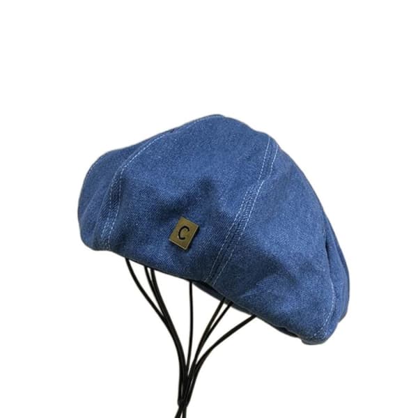 Baret Hatte Malerhat MØRKEBLÅ dark blue