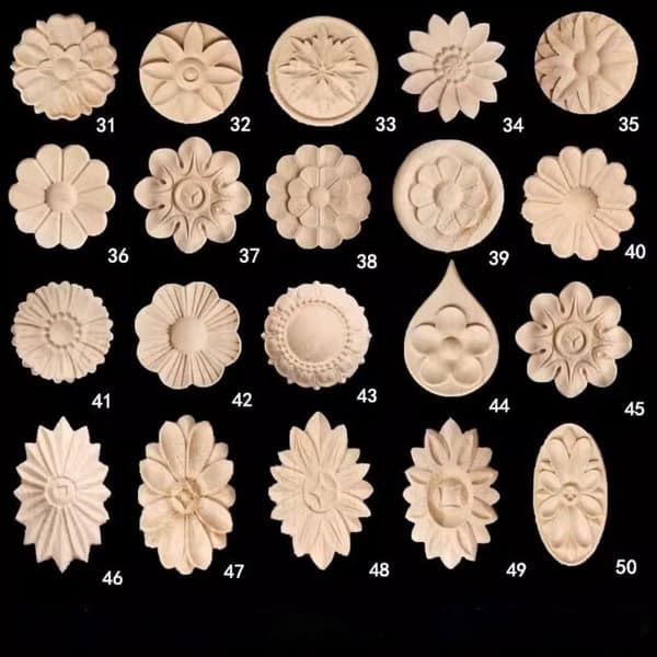 Utskårne trehåndverk Trefigurer Håndverk 6CM6 6 6cm6