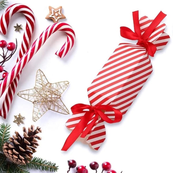 10 STK Chokolade Candy Boxes Bryllupsfavoritæske D D D