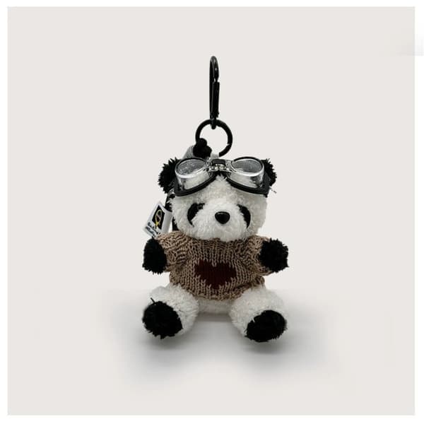 Panda Doll Nyckelringar Panda Pilot Hänge B B B