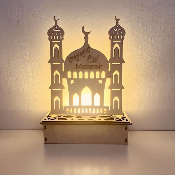 Eid Mubarak Dekorationer Ramadan Dekoration F F