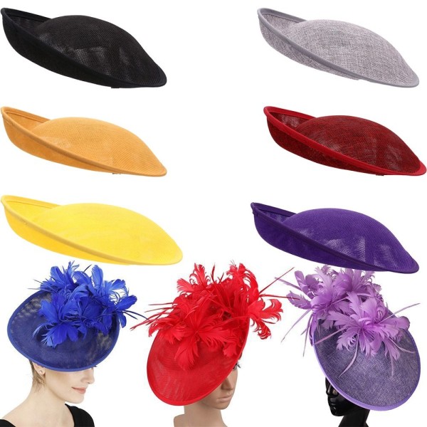Party Show Hatte Millinery Cocktail Hovedbeklædning LILLA Purple