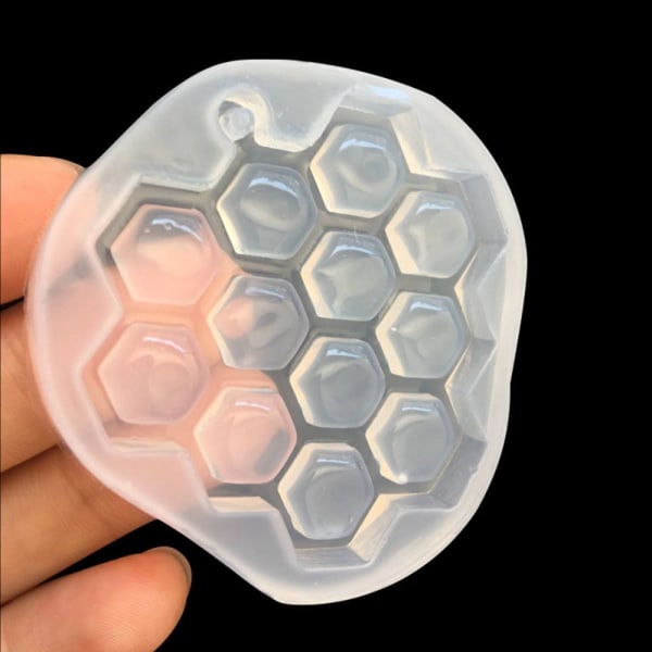 Honeycomb Bakeform Sugarcraft Resin Form GRÅ Grey