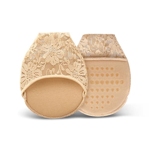 Spets Förfotskuddar Högklackat Halv Innersula BEIGE beige