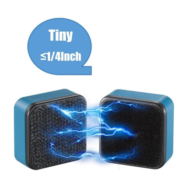 2 STK Aquarium Mini Magnetic Cleaner Fish Tank Magnetic Børste