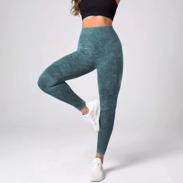 Saumattomat fitness Joogahousut BLUE S blue S