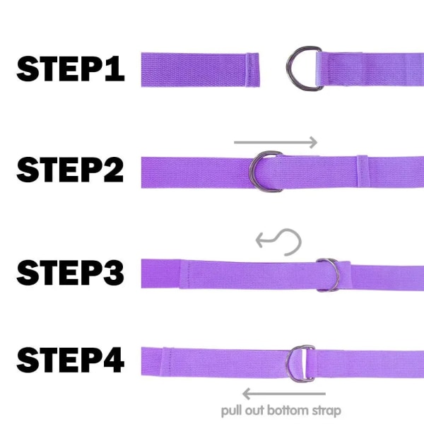 Yogastropp Treningsstropper HVIT HVIT white