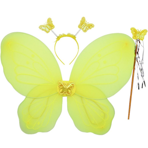 3 st/ set Barnfjärilspannband Wings Princess kostymset 13 13