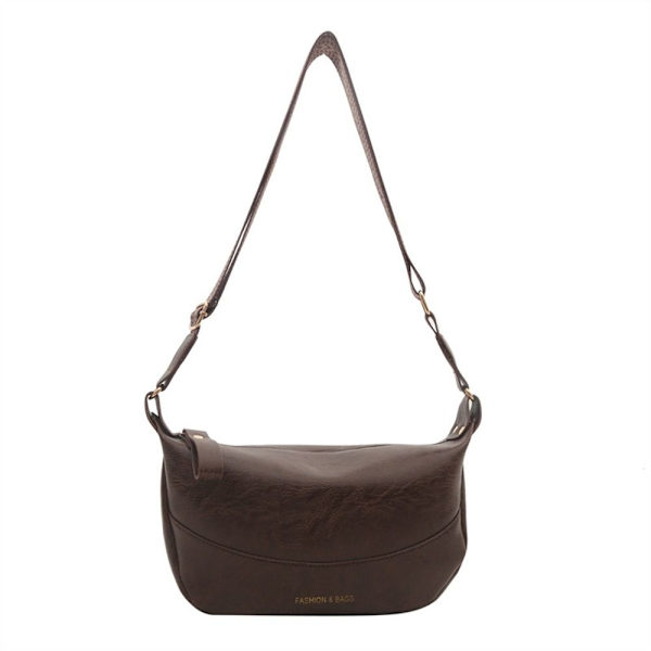 Axelväskor Messenger-väskor MÖRKBRUN dark brown