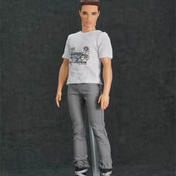 Mansdocka T-shirt Dockbyxor 2 2 2