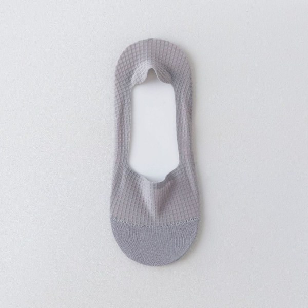1 par Båtsockor Osynliga strumpor LJUSGRÅ light grey