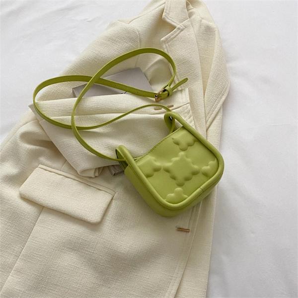 Cookie Formad Väska Mode Portabel Liten Väska GRÖN Green