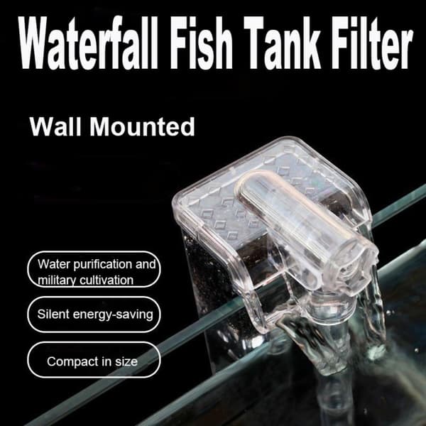 Vattenfall Akvarium Filter Akvarium Syresättning Pump USB USB USB
