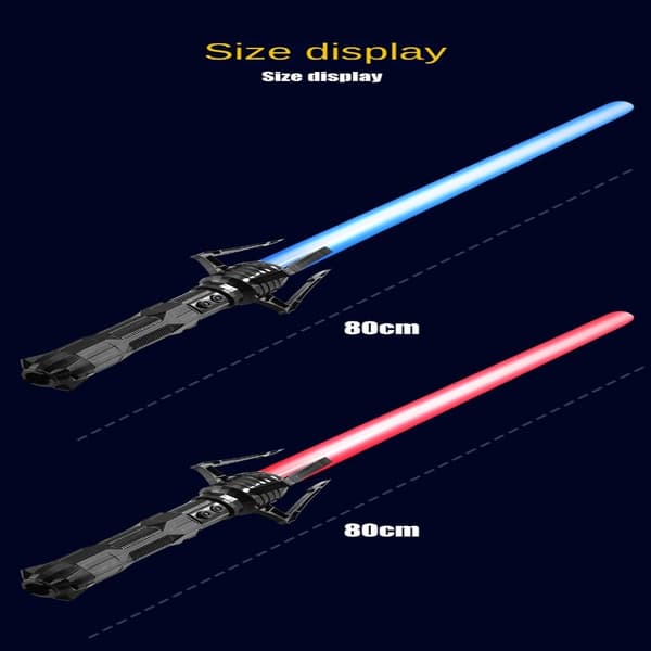 Laser Sværd Legetøj Stjerne Lys Sværd BLÅ Blue