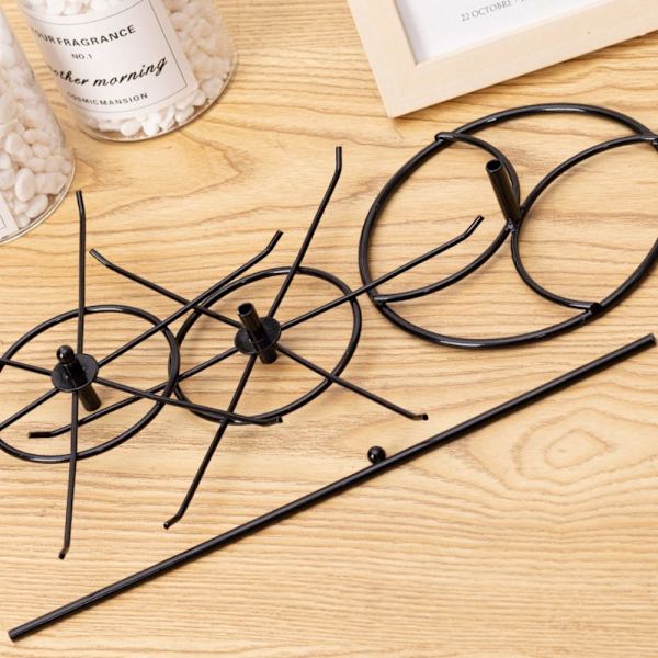 Smycken Display Stativ Halsband Organizer SVART 30CM 30CM Black 30cm-30cm