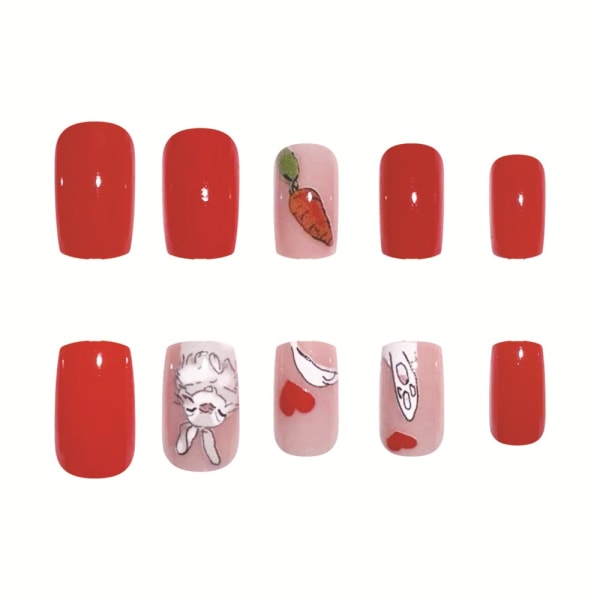 Franska Fake Nails False Nail TY-12 TY-12 TY-12