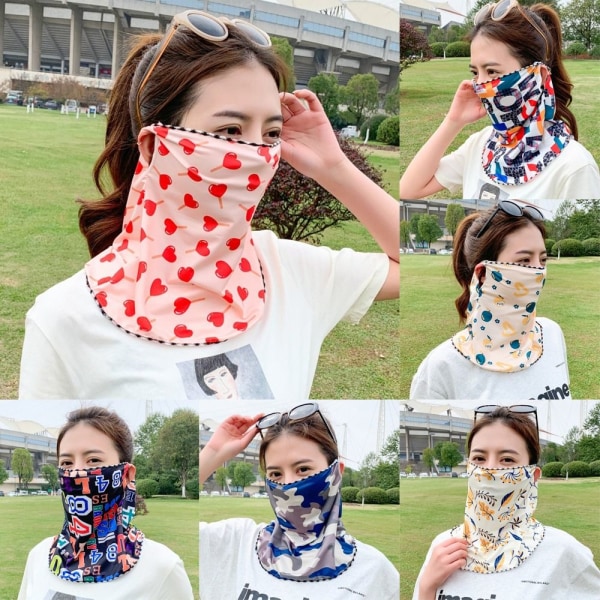 lce Silk Bandana Cool Face Scarf 10 10 10