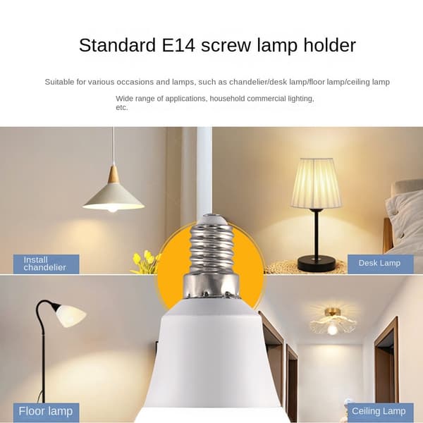 LED-ljuslampor Energisparlampa 9W E143 3 9w E143