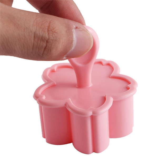 Småkageform Kikseform Kage Småkagemaskine Pink