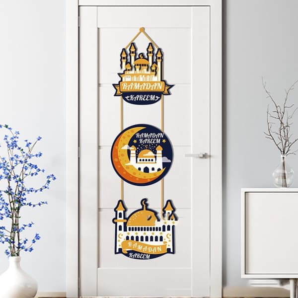 Eid Mubarak Dørpynt Ramadan Smykker STIL 3 STIL 3