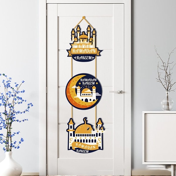 Eid Mubarak -ovikulma Ramadan-riipukset TYyli 1 TYyli 1