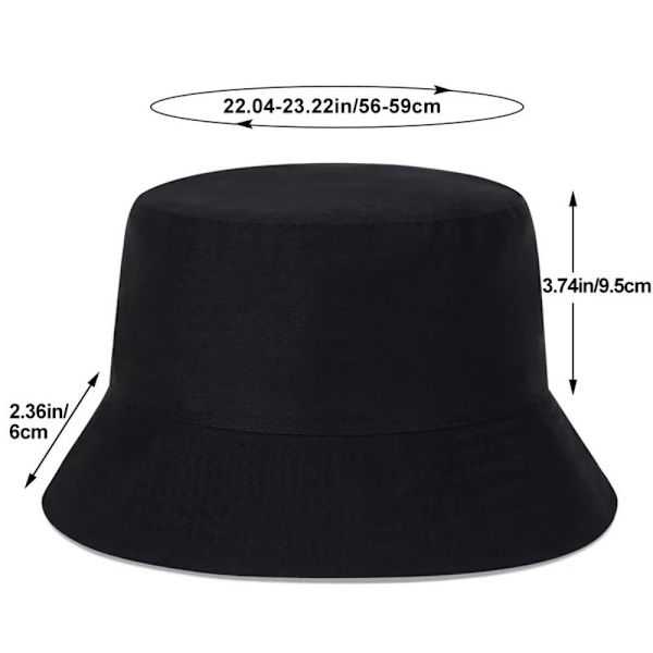Coconut Tree Bucket Hat Visir Bucket Cap VIT White