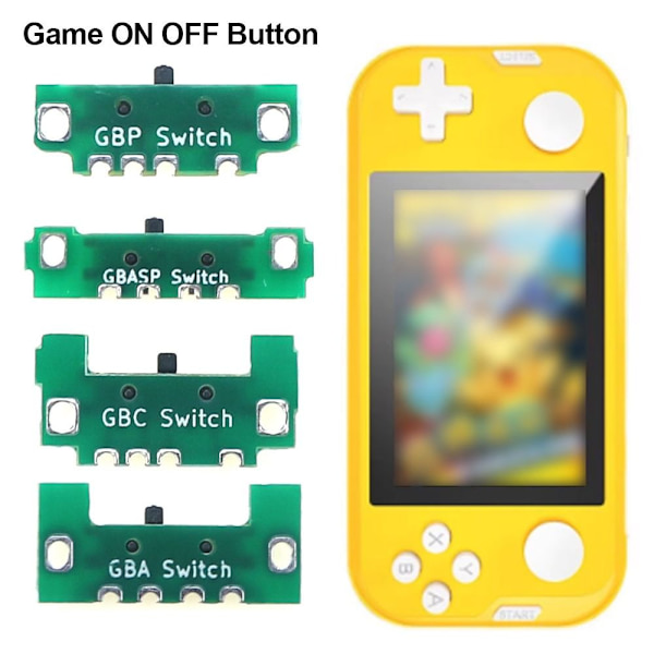 Spel PÅ AV-knapp Power FÖR GBA SP FÖR GBA SP For GBA SP