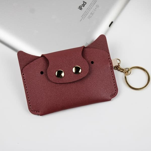 Griselommebok Myntpung MØRKEROSA Dark pink
