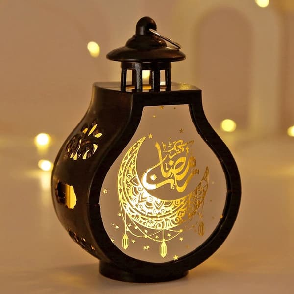 Eid Mubarak -lamppu Ramadan LED-valot VÄRI 5 VÄRI 5