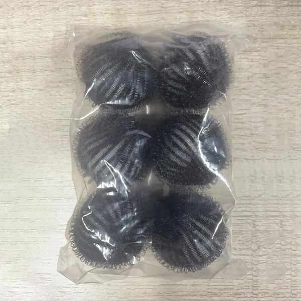 Nylon Magic Laundry Ball Hair Remover SORT SORT Black