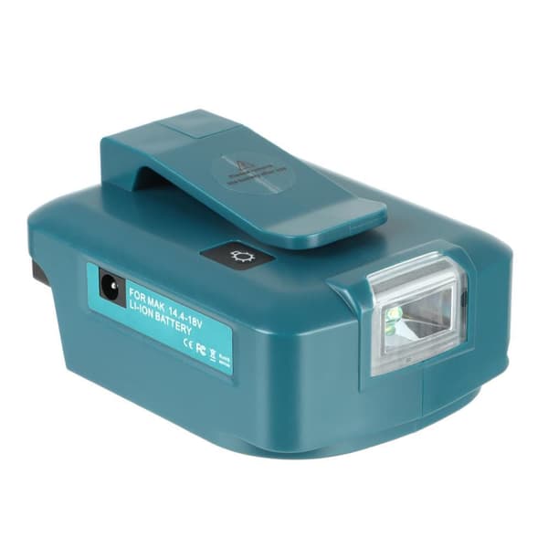 14.4V-18V Li-ion Batteriadapter Strømkildeoplader Til Makita