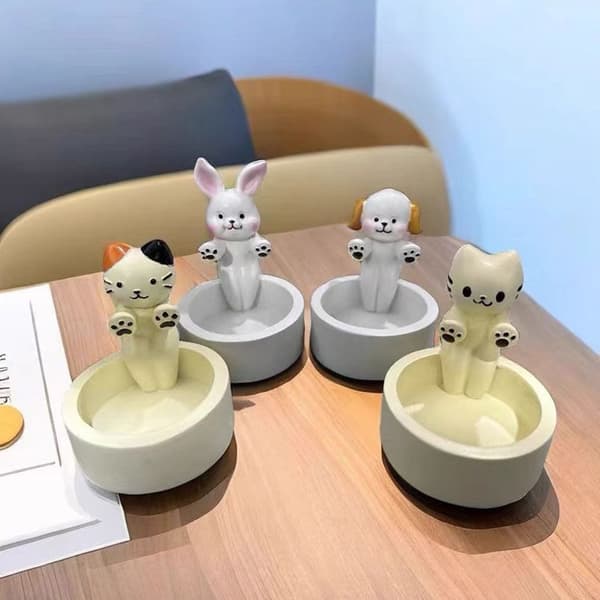 Pupu Kynttilänjalka Kynttilänpidike JÄNIS JÄNIS Rabbit