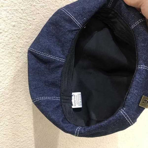 Baret Hatte Malerhat MØRKEBLÅ dark blue