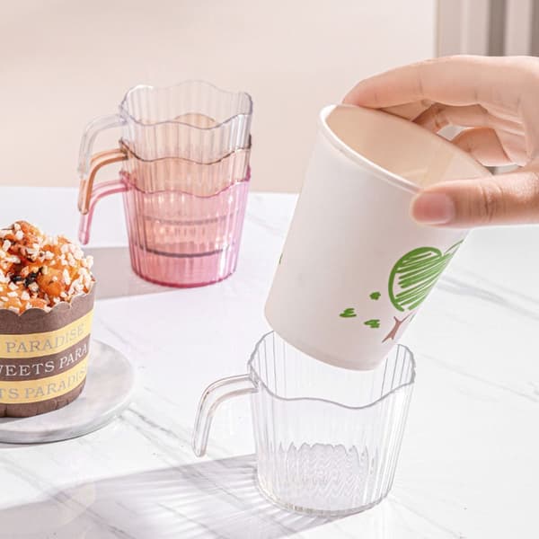 Pappersmugghållare Dryckeshållare Bas GRÅ GRÅ Grey