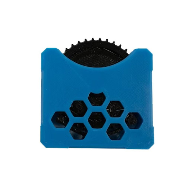 Fidget Clicking Wheel Toy Clicking Wheel Fidget BLÅ SVART BLÅ Blue Black