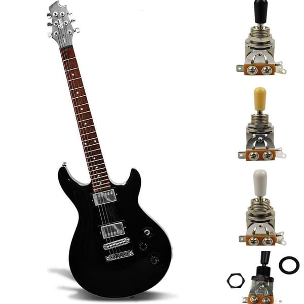 3-veis vippebryter for elektrisk gitarpickup 4 4 4
