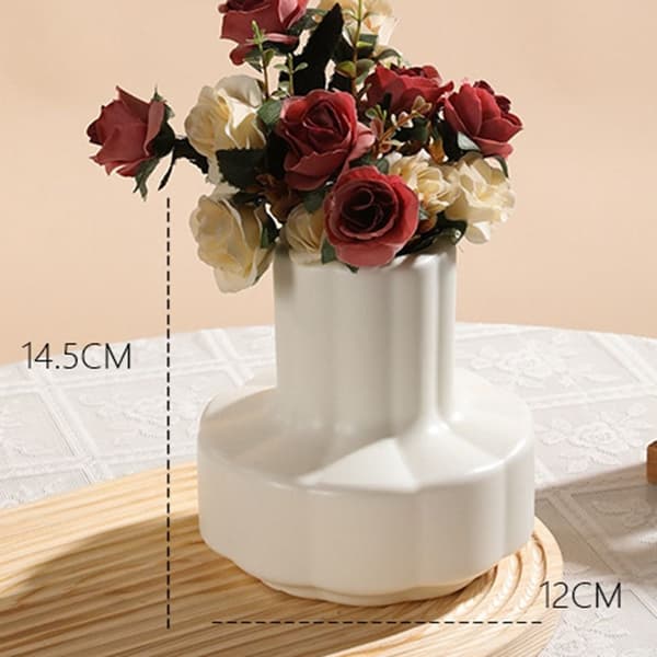 Blomstervase Blomsterpotte HVID White