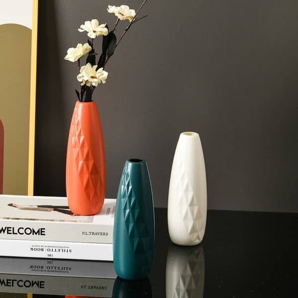 Blomstervase urtepotte HVID White