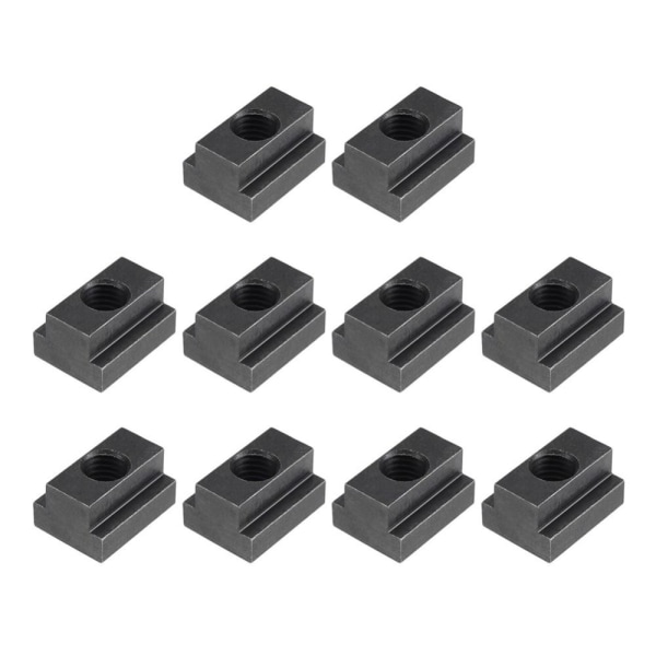 10 stk T spormuttere tappet gjennom spormuttere M12 M12